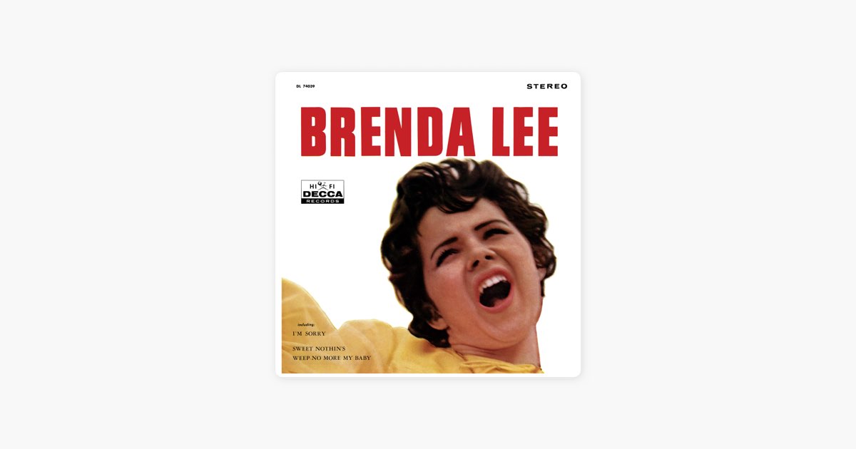 Sweet Nothin's by Brenda Lee - Song on Apple Music
