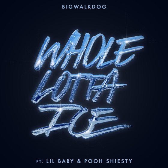 Cover artwork for Whole Lotta Ice (feat. Lil Baby & Pooh Shiesty)