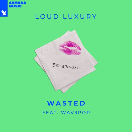 Cover artwork for Wasted (feat. WAV3POP)