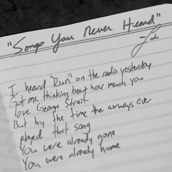 Cover artwork for Songs You Never Heard