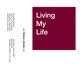 LIVING MY LIFE cover art