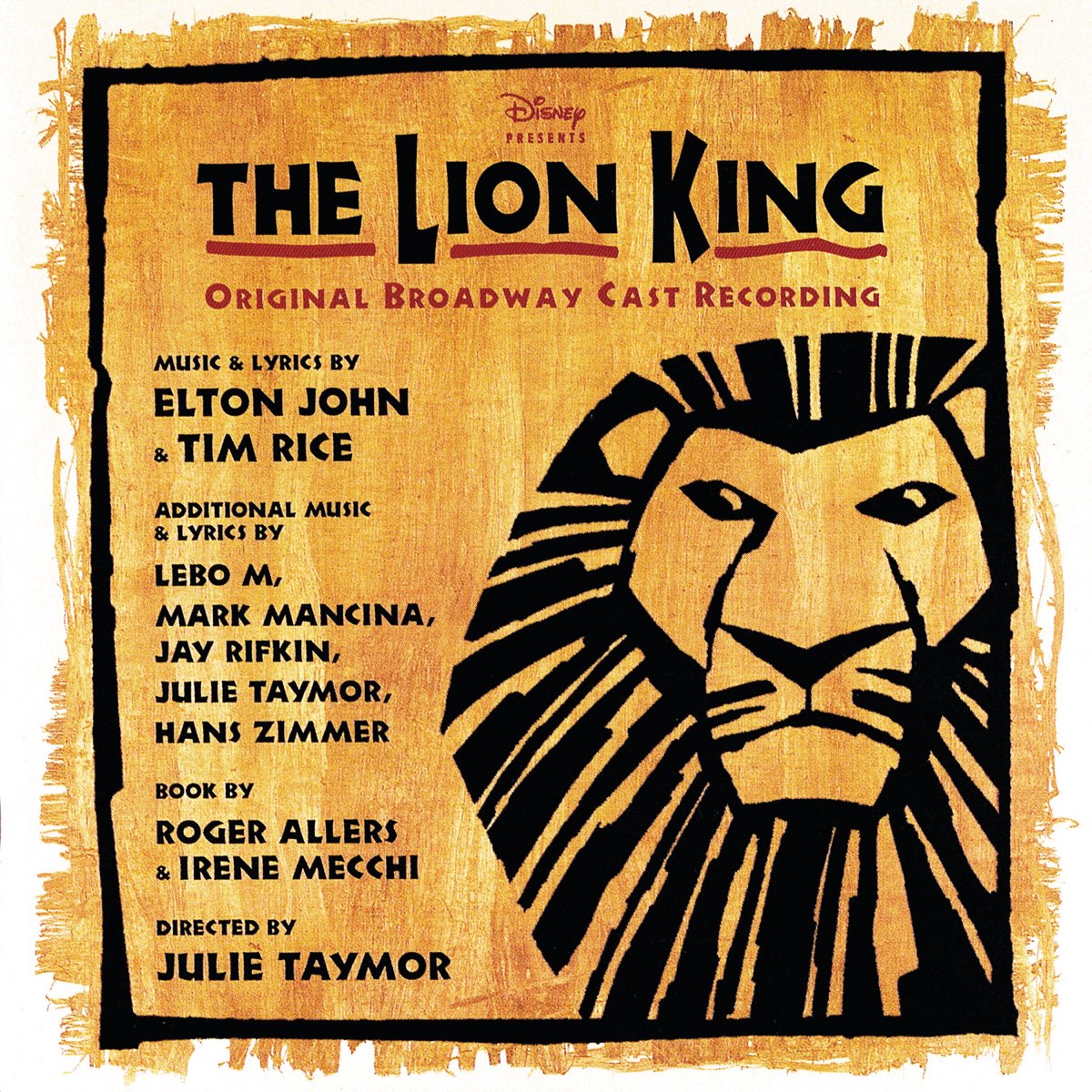 Melancholie uitrusting Kiwi The Lion King (Original 1997 Broadway Cast Recording) by Elton John & Tim  Rice, Hans Zimmer on Apple Music