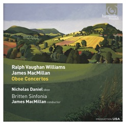 VAUGHAN WILLIAMS/MACMILLAN/OBOE CONCERTO cover art