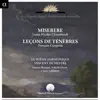 Clérambault: Miserere - Couperin: Leçons de ténèbres (Recorded at La Chapelle Royale du Château de Versailles) album lyrics, reviews, download