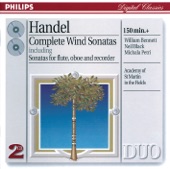 William Bennett - Handel: Trio Sonata for 2 Flutes and Continuo in E minor, HWV 395 - 1. Largo