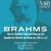 Stream & download Brahms: Trio for Clarinet, Cello and Piano & Sonatas for Clarinet and Piano