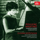 Poulenc, martinů: harpsichord concertos artwork