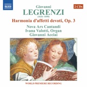 Harmonia d'affetti devoti, Libro 1, Op. 3: No. 11, Alvescite flores artwork