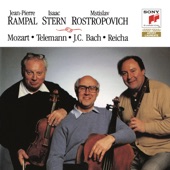 Flute Music by Mozart, Telemann, J.C. Bach & Rostropovich artwork