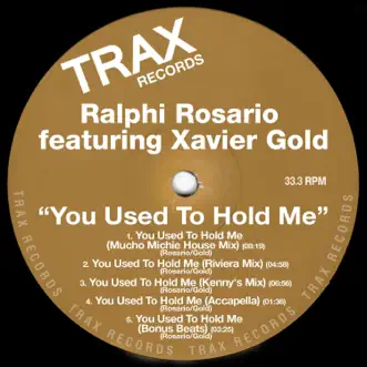 You Used to Hold Me (feat. Xavier Gold) [Riviera Mix] by Ralphi Rosario song reviws