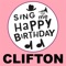 Happy Birthday Clifton - Sing Me Happy Birthday lyrics