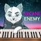 Enemy (Imagine Dragons and JID) - Grim Cat Piano lyrics