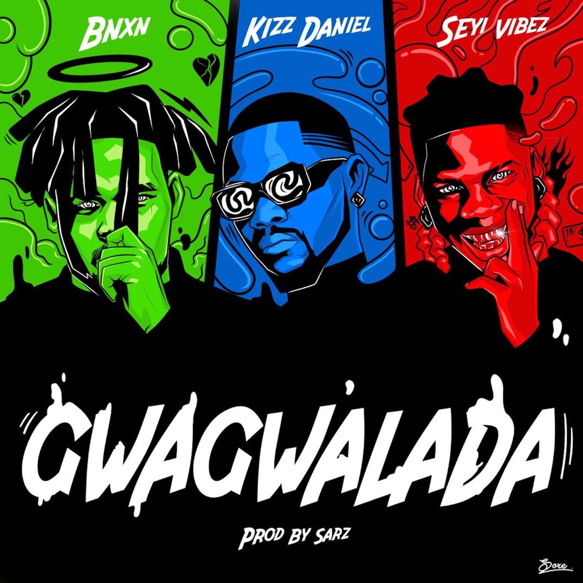 ‎GWAGWALADA - Single By BNXN Fka Buju, Kizz Daniel & Seyi Vibez On ...