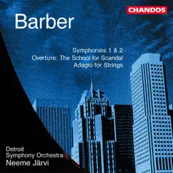 Barber: Symphonies Nos. 1, 2, Overture to 