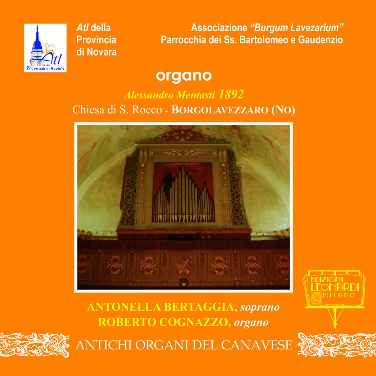 ‎Intorno a Rossini: Organo Alessandro Mentasti 1892, Chiesa S. Rocco ...