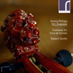 TELEMANN/FANTASIAS FOR VIOLA DA GAMBA cover art