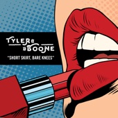 Tyler Boone - Short Skirt, Bare Knees