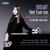 Yeol Eum Son: Mozart artwork