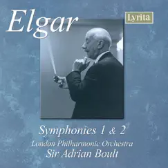 Elgar: Symphony No. 1 in A-Flat Major, Op. 55 & Symphony No. 2 in E-Flat Major, Op. 63 by London Philharmonic Orchestra & Sir Adrian Boult album reviews, ratings, credits