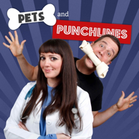 Pets and Punchlines: Comics with pets talking to vets! podcast