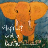 Elephant and a barbar artwork