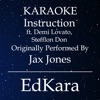 Instruction (Originally Performed by Jax Jones feat. Demi Lovato, Stefflon Don) [Karaoke No Guide Melody Version] - Single, 2017