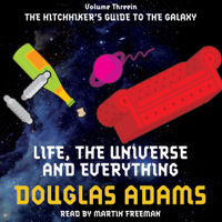 Douglas Adams - Life, the Universe and Everything artwork