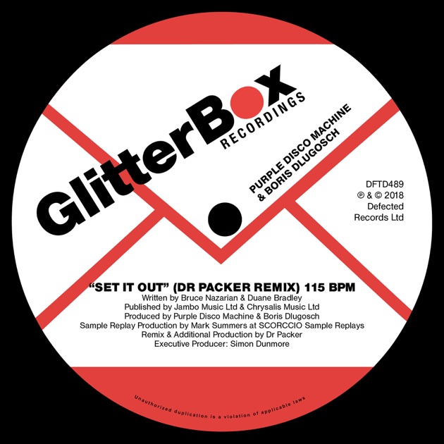 listen, Set It Out (Dr Packer Remix) - Single, Purple Disco Machine &am...
