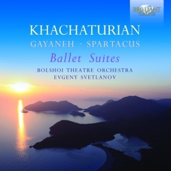 Orchestra of the Bolshoi Theatre, Evgeny Svetlanov, Oleg Usachev, Sergei Kalinovsky & Vera Dulova - Spartacus, Ballet Suite: Adagio of Spartacus and Phrygia