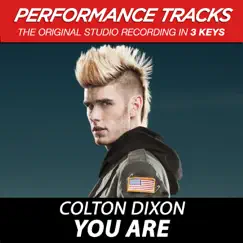 You Are (Medium Key Performance Track With Background Vocals) Song Lyrics