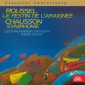 Chausson: Symphony, Op. 20 - Roussel: The Spider's Feast artwork