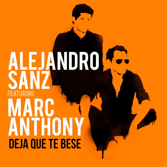 Cover artwork for Deja Que Te Bese (feat. Marc Anthony)