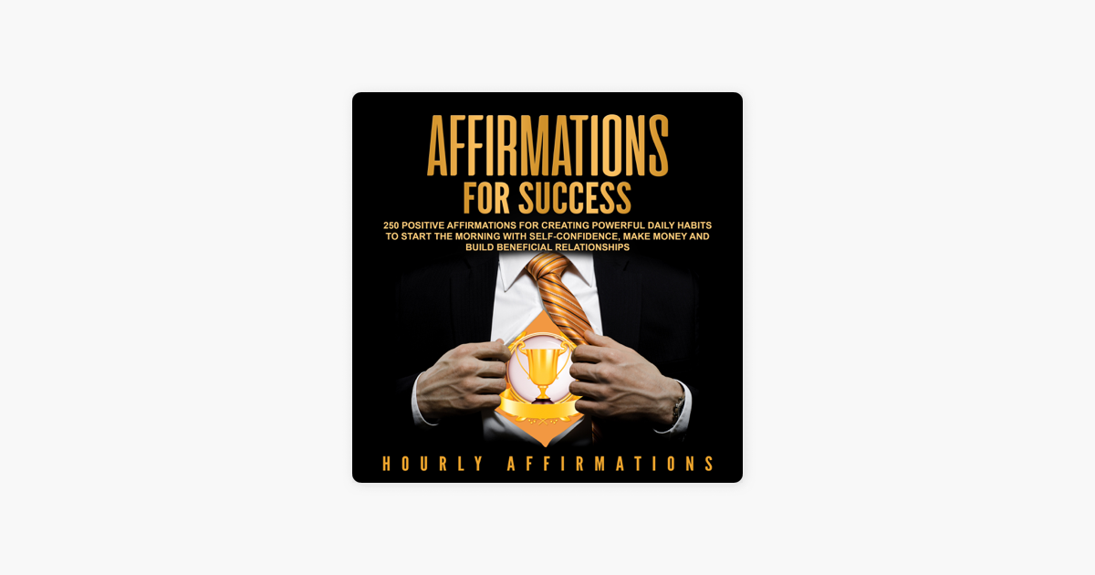 Image result for Oliver Hunt's Affirmations for Success: (Audible Audiobook Edition)