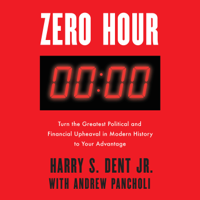 Harry S. Dent, Jr. & Andrew Pancholi - Zero Hour: Turn the Greatest Political and Financial Upheaval in Modern History to Your Advantage (Unabridged) artwork