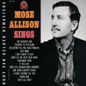 Mose Allison Sings (Rudy Van Gelder Remaster) artwork