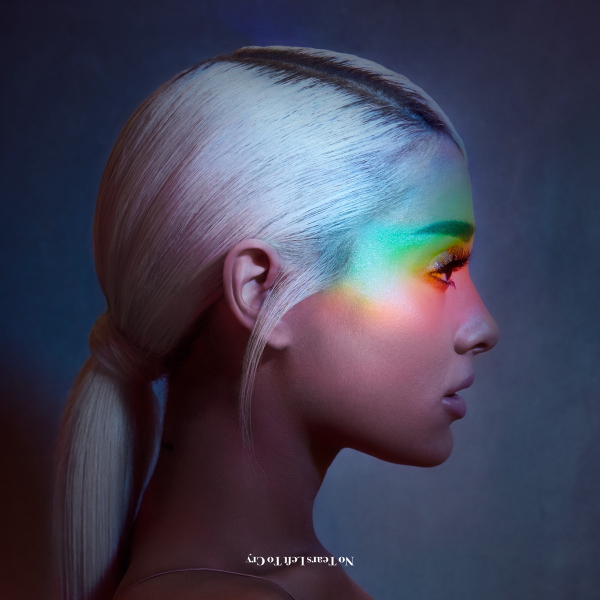 Resultado de imagem para ariana grande no tears left to cry album art