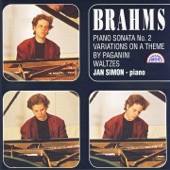 Brahms: Piano Sonata No. 2, Variations on a Theme by Paganini, Waltzes artwork