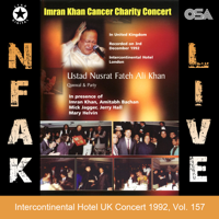 Nusrat Fateh Ali Khan - Intercontinental Hotel UK Concert 1992, Vol. 157 artwork