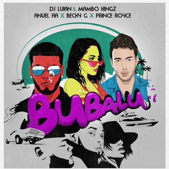 Cover artwork for Bubalu (feat. Becky G & Prince Royce)