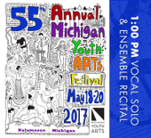 Michigan Youth Arts Festival 2017 1:00 PM Vocal Solo & Ensemble Recital Disc One (Live) - Various Artists