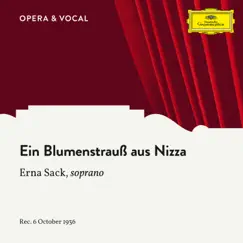 Ein Blumenstrauß aus Nizza - Single by Erna Sack, Orchestra & Walter Schütze album reviews, ratings, credits
