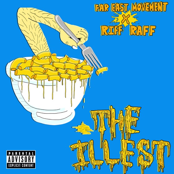 Cover artwork for The Illest (feat. Riff Raff)