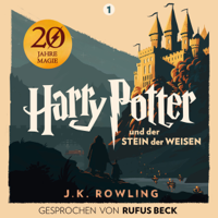 J.K. Rowling - Harry Potter und der Stein der Weisen - Gesprochen von Rufus Beck: Harry Potter 1 artwork