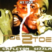Toe 2 Toe - Capleton and Sizzla artwork