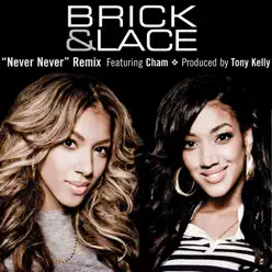 Never Never (Remix) [Featuring Cham] - Single - Brick & Lace
