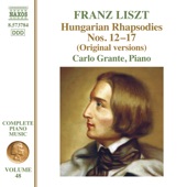 Liszt Complete Piano Music, Vol. 48: Hungarian Rhapsodies, Nos. 12-17 (Original Versions) artwork
