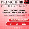 All I Want for Christmas is You (Short Intro) [Kids Christmas Primotrax] [Performance Tracks] - EP album lyrics, reviews, download