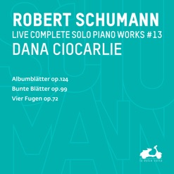 SCHUMANN/LIVE COMPLETE SOLO PIANO WORKS cover art