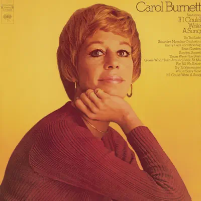 Carol Burnett Featuring If I Could Write a Song - Carol Burnett