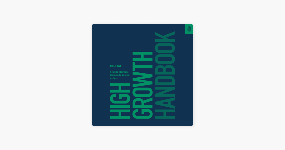 ‎High Growth Handbook (Unabridged) on Apple Books